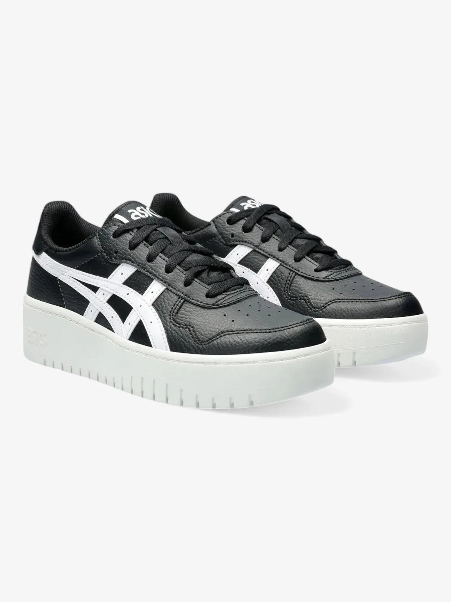 ASICS Women's Japan S PF Running Shoes - Black & White | Lightweight & Comfortable for Jogging, Gym Workouts & Daily Wear