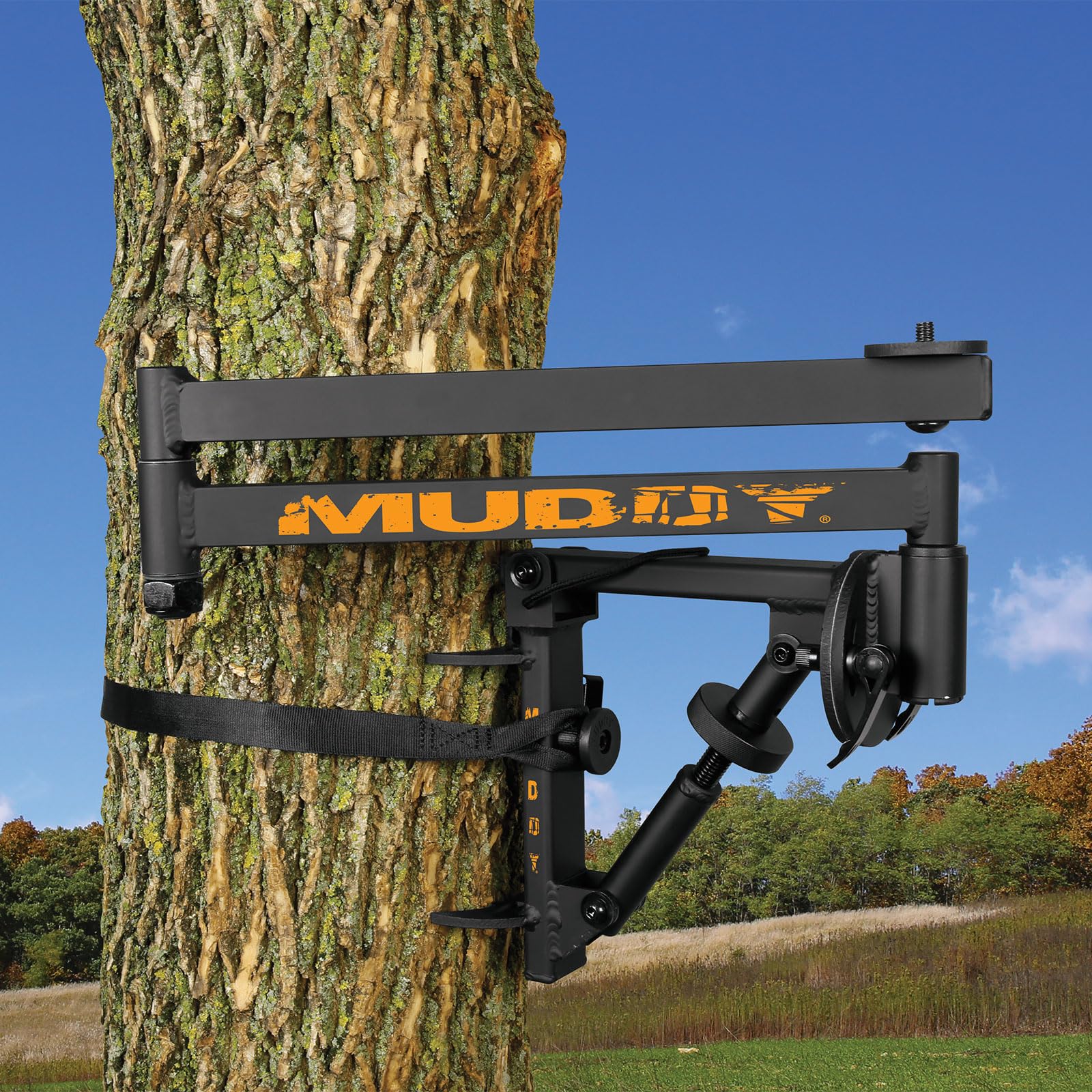 MUDDY Outfitter Adjustable Camera Arm for Hunting & Wildlife Photography - Perfect for Trail Cameras, Scouting, and Outdoor Adventures