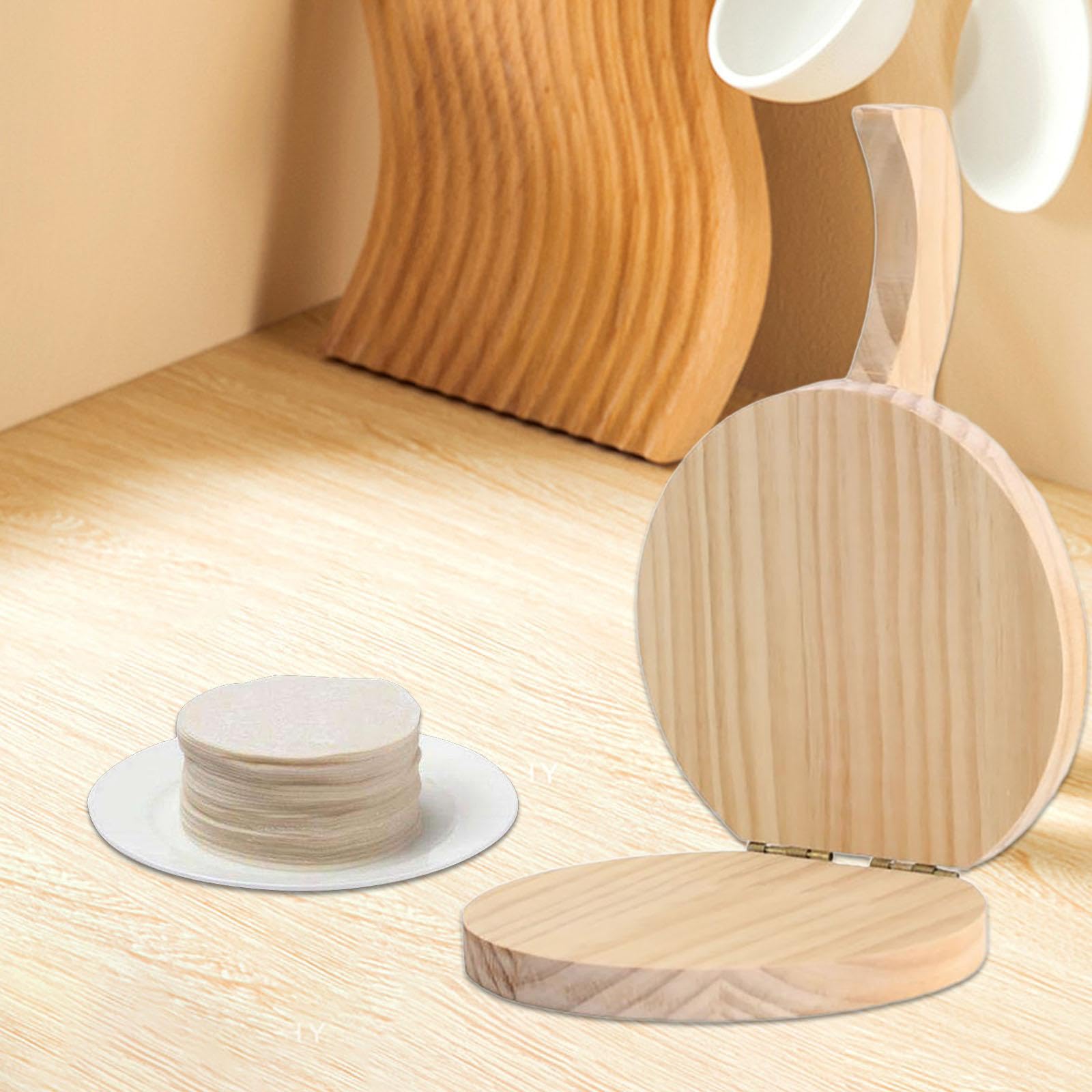 Premium Wooden Tortilla Press - Authentic Mexican Kitchen Tool for Homemade Tortillas, Flatbreads & Pastry Dough | Heavy Duty Hand Press for Perfect Tortillas Every Time | Ideal for Taco Nights, Meal Prep & Latin Cooking