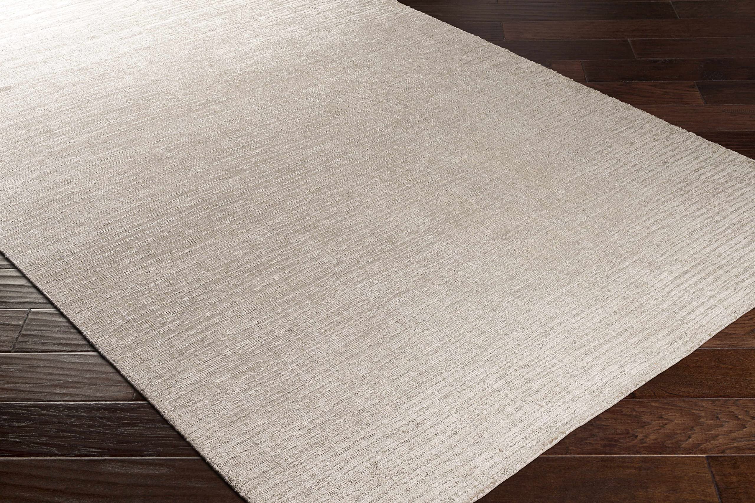 Modern Hauteloom Walnutport Area Rug 2' x 3' - Light Beige & Medium Gray Contemporary Design - Perfect for Living Room, Bedroom, Office & Dorm Decor