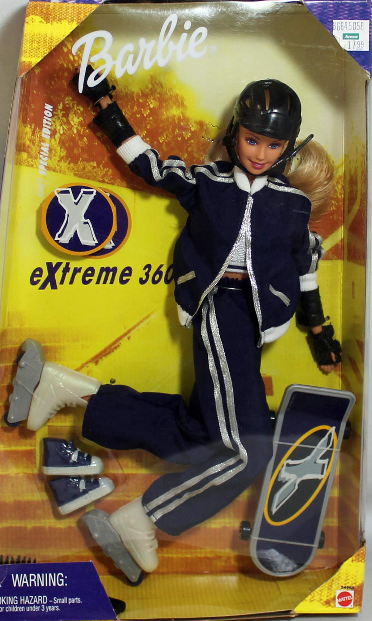 Barbie Extreme 360 Special Edition Doll - Collectible Fashion Doll with Rotating Waist for 360° Play - Perfect for Pretend Play, Birthday Gifts & Doll Collections