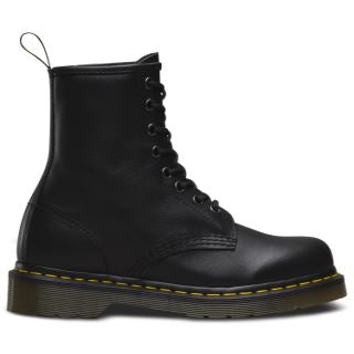 Dr. Martens 1460 Black Nappa Leather Lace-Up Boots for Men & Women - Classic 8-Eye Combat Boots for Everyday Wear, Work & Outdoor Activities