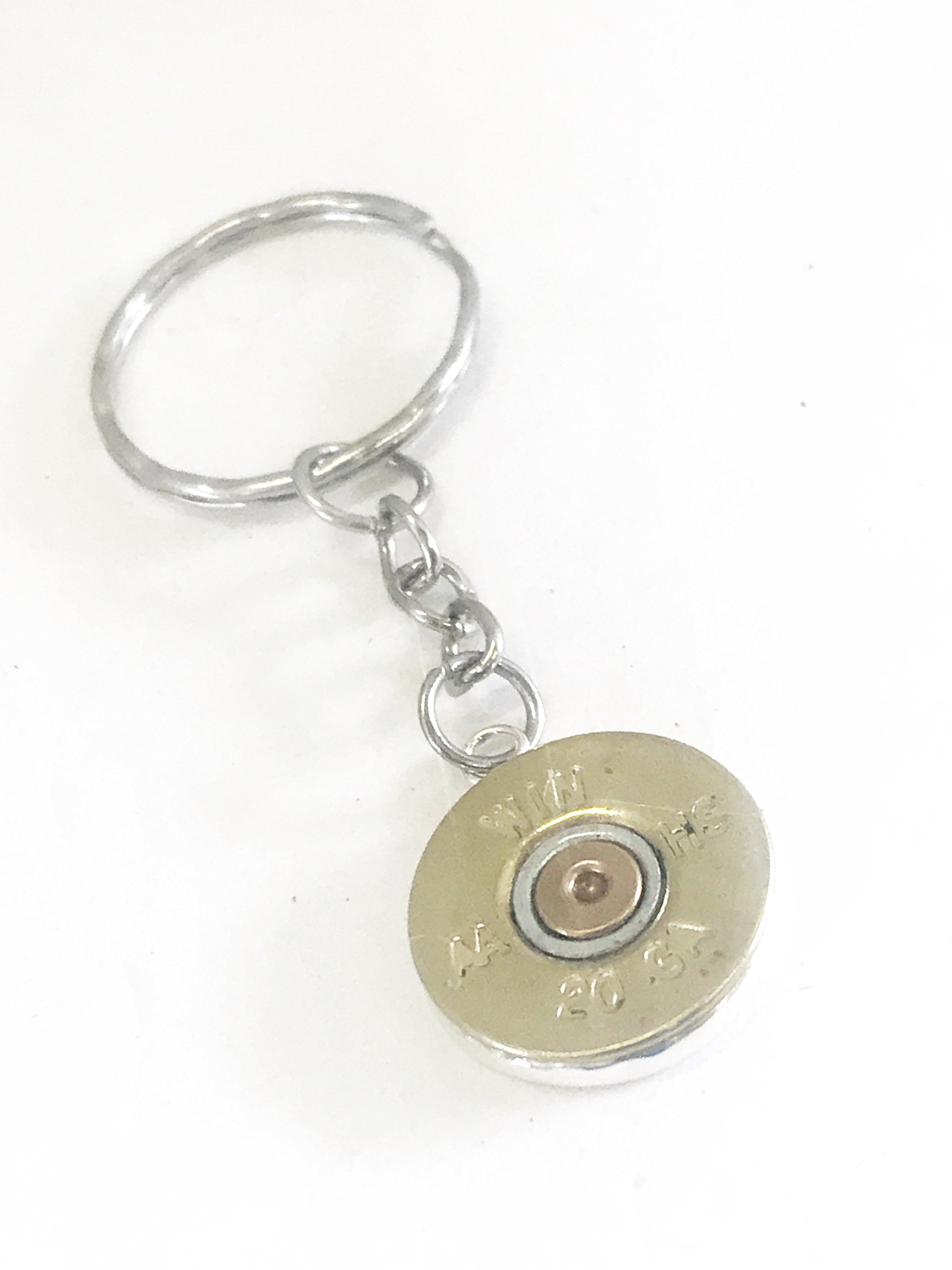 Shotgun Shell Keychain - Durable Brass Keyring for Shooting Sports Enthusiasts | Perfect Gift for Hunters, Gun Collectors & Outdoor Lovers | Ideal for Range Days, Hunting Trips & Awards Ceremonies