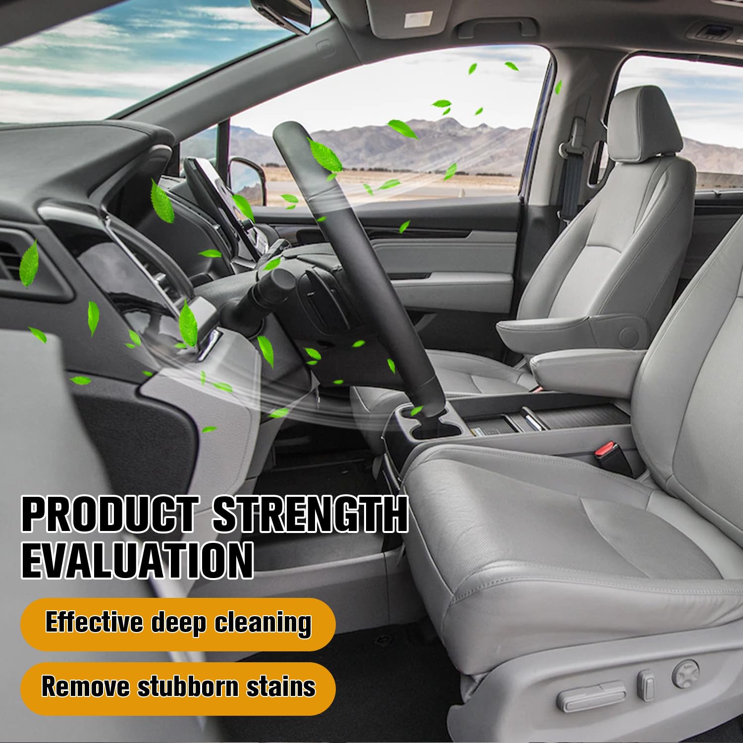 **Multi-Purpose Foam Cleaner for Cars & Upholstery - All-in-One Interior Car Seat Cleaner & Refresher (2-Pack) - Perfect for Deep Cleaning Car Seats, Sofas & Home Furniture**