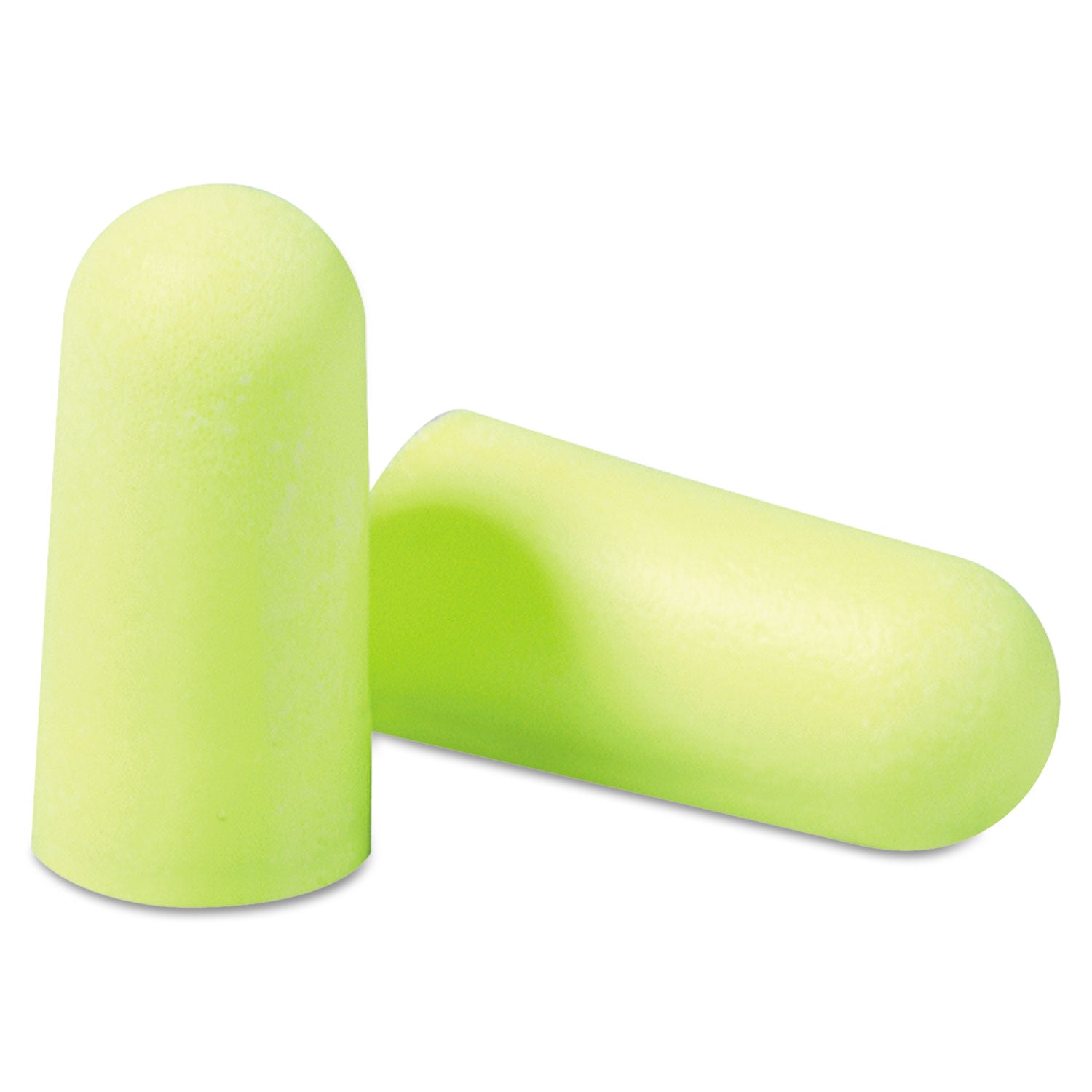 3M™ E A Rsoft Yellow Neon Soft Foam Earplugs - Noise Reduction for Sleeping, Work & Travel - Cordless, Regular Size, 200 Pairs/Box - Perfect for Construction, Concerts & Studying
