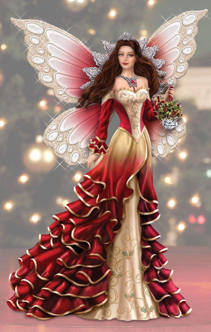 500-Piece Wooden Jigsaw Puzzle for Adults - 3D Classic Fairy in Red Skirt DIY Educational Puzzle (52x38cm) - Perfect for Christmas Gifts, Home Decor & Family Game Night