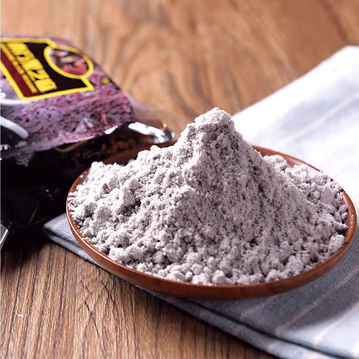 Organic Black Sesame Seed Paste 12.69 oz - Ground Sesame Seeds for Instant Drink, Cereal, Smoothies & Baking - Premium Quality, Gluten-Free, Vegan-Friendly - Perfect for Asian Desserts, Healthy Snacks & Breakfast Bowls