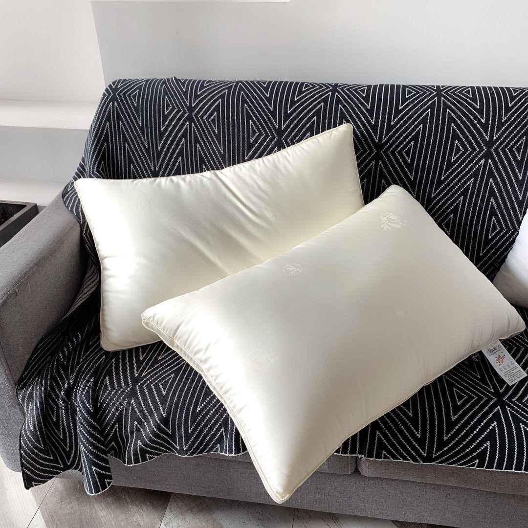 Premium Super Soft Soybean Fiber Pillow - Hypoallergenic Cloud-Like Comfort for Side, Back & Stomach Sleepers - Ideal for Home, Office & Travel Use