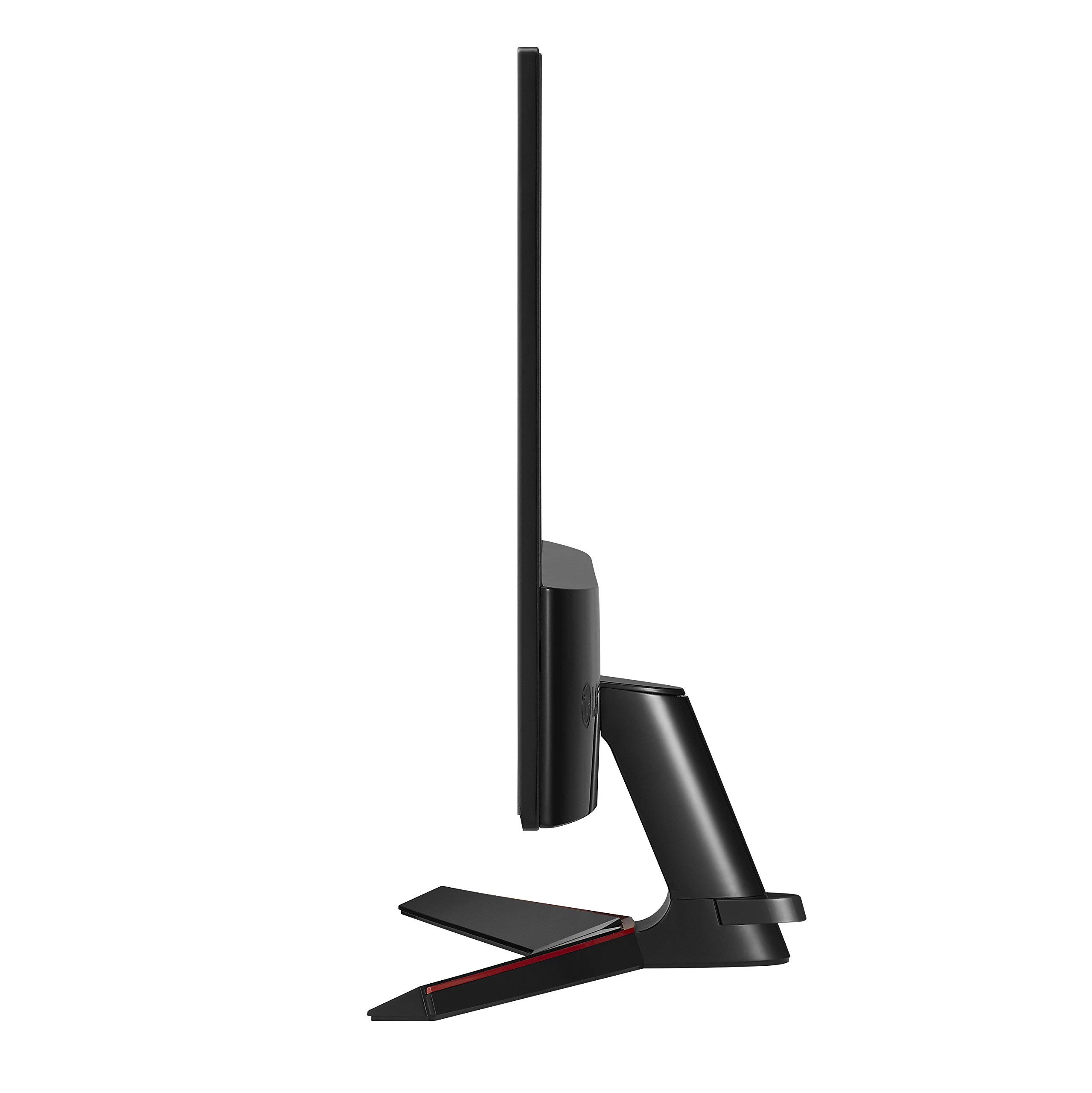 LG 27MP59G-P 27 Inch IPS Gaming Monitor with AMD FreeSync, 1920x1080 Full HD, 1ms Response Time - Certified Refurbished (Black) - Perfect for Esports, PC Gaming & Home Office Setup