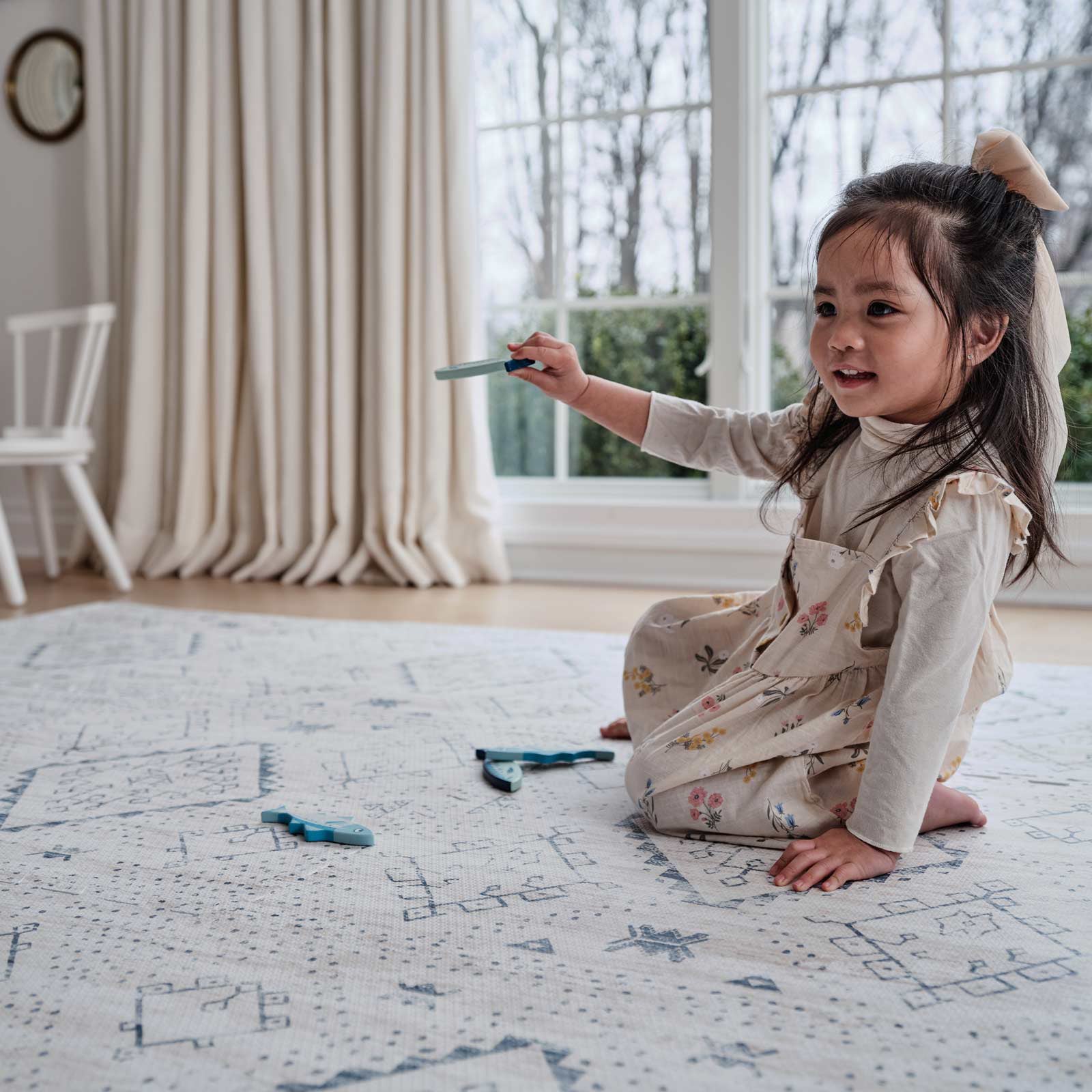 Little Nomad Play Mat | Ula - Non-Toxic, Waterproof Baby Play Mat for Crawling & Tummy Time | Perfect for Nursery, Daycare & Home Play Areas