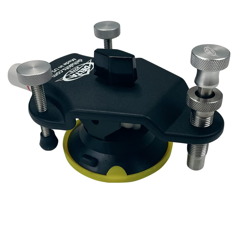 Professional Windshield Repair Kit - 3-Point Vacuum Pump Bridge with Spring Resin Injector for Auto Glass Rock Chip & Crack Repair - Perfect for DIY Car Windshield Fix at Home or On the Go