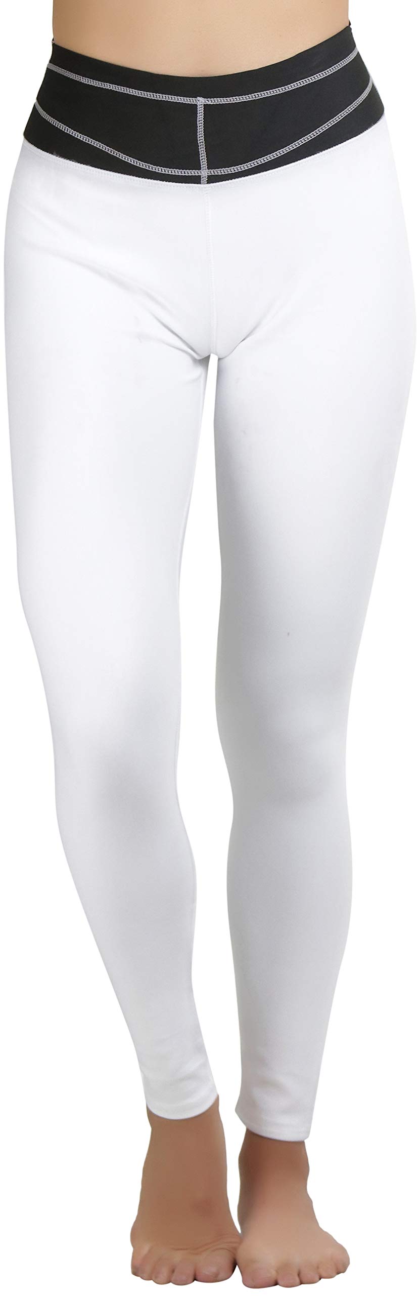 ToBeInStyle Women's Classic Fit Active Pants - Yoga Leggings & Capris for Workout, Running & Lounge Wear - High Waisted Stretchy Comfort Pants for Gym, Travel & Everyday Use