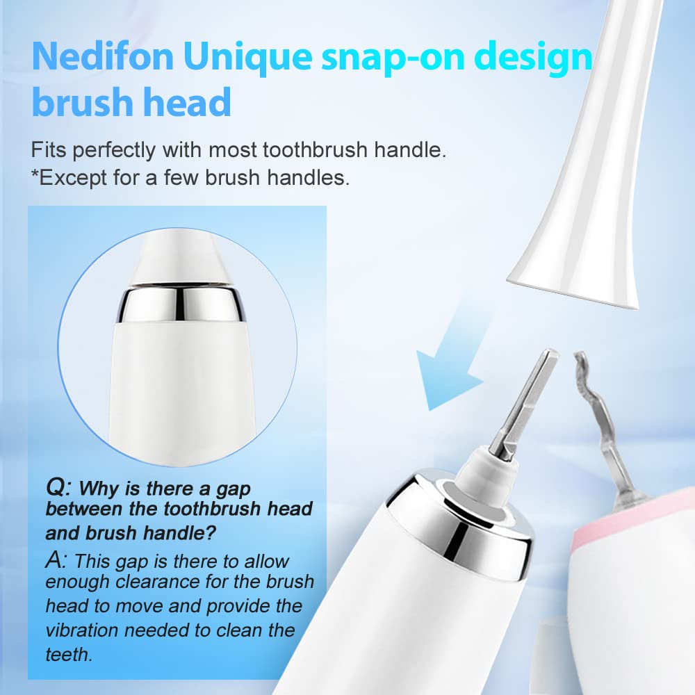 Philips Sonicare Electric Toothbrush Replacement Heads - 8 Pack Compatible with 4100, 5100, 6100, HX9023 G2 Series - Soft Bristles for Deep Cleaning - Perfect for Travel & Daily Oral Care Routine