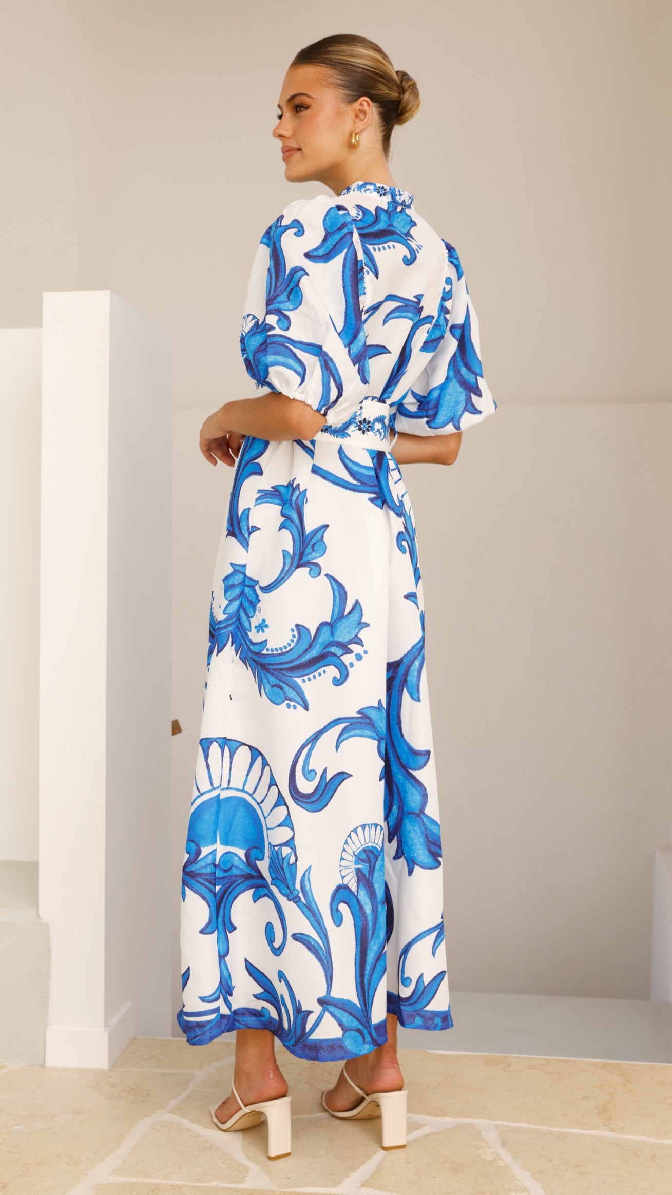 Hedley Maxi Dress Paradise - Flowy Summer Beach Dress for Women, Boho Chic Vacation Outfit | Perfect for Beach Parties, Vacations & Casual Wear