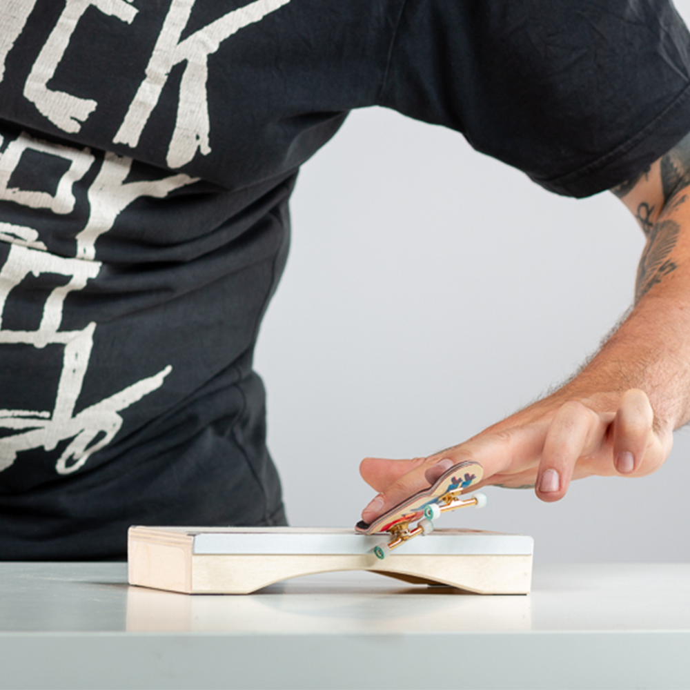 Blackriver Fingerboard Ramps Box 1 - Professional Mini Skateboard Ramps for Fingerboard Tricks - Perfect for Home, Office & Skate Park Practice