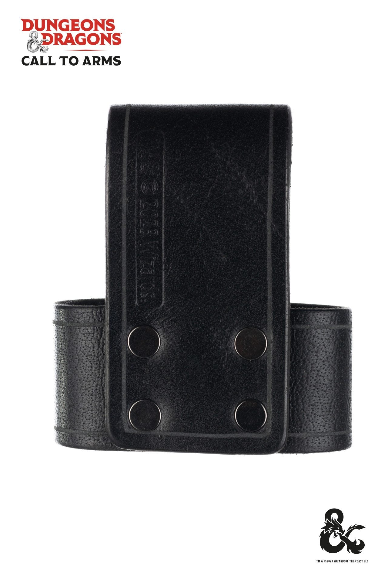 Dungeons & Dragons Weapon Holder - Black Leather Scabbard for Swords & Daggers | Perfect for Cosplay, LARP & Tabletop RPG Accessories