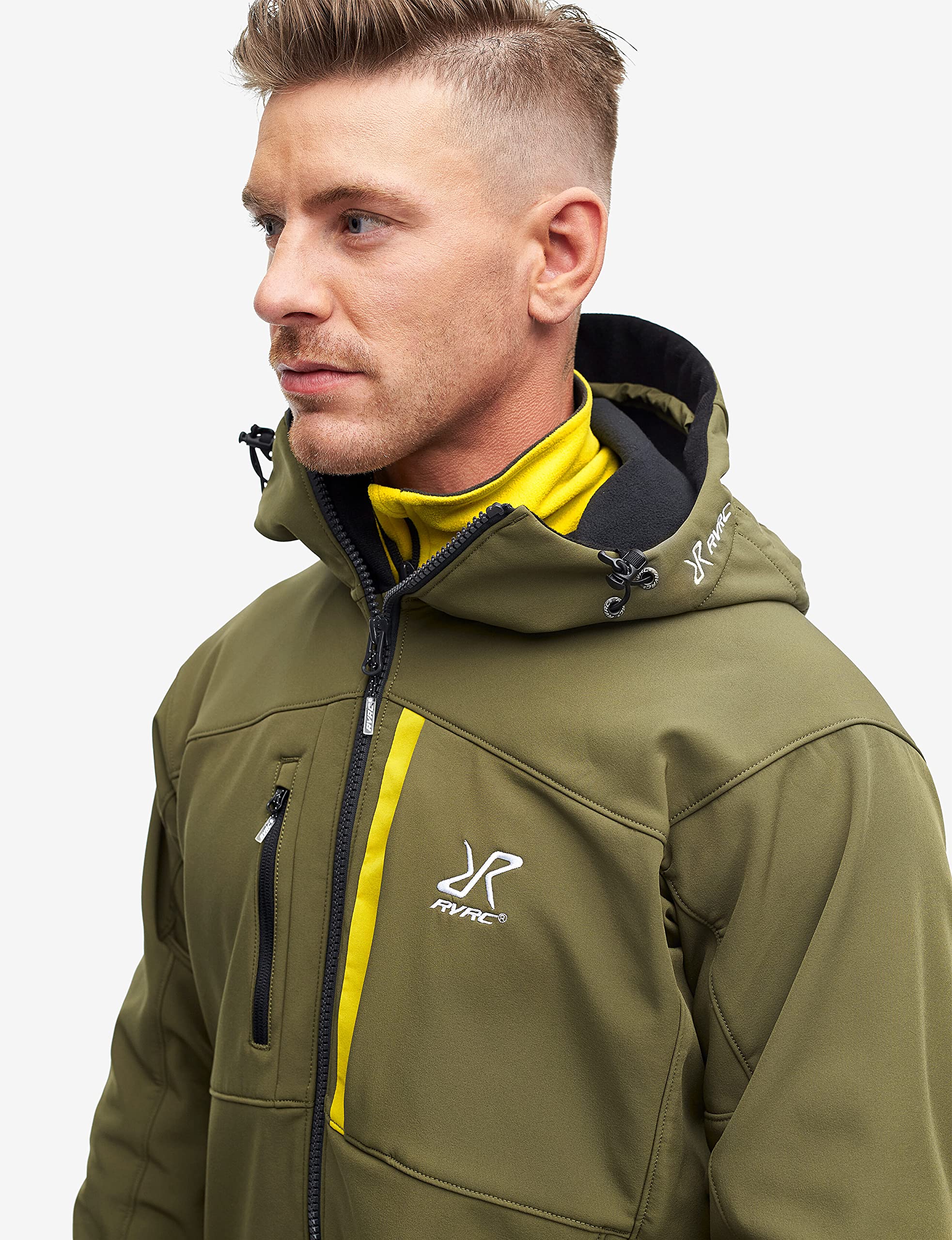 RevolutionRace Men's Hiball Jacket - Waterproof, Breathable & Lightweight Outdoor Jacket for Hiking, Camping & Travel - All Weather Windproof Rain Jacket for Men