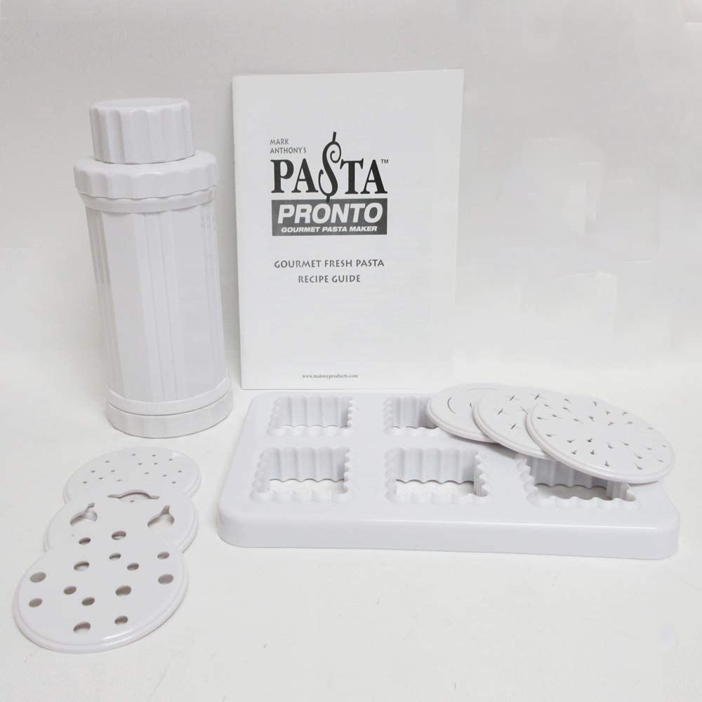Premium Italian Pasta Maker Machine - Stainless Steel Manual Pasta Press for Homemade Ravioli, Spaghetti & Noodles | Perfect for Italian Cuisine, Family Cooking & Restaurant Use