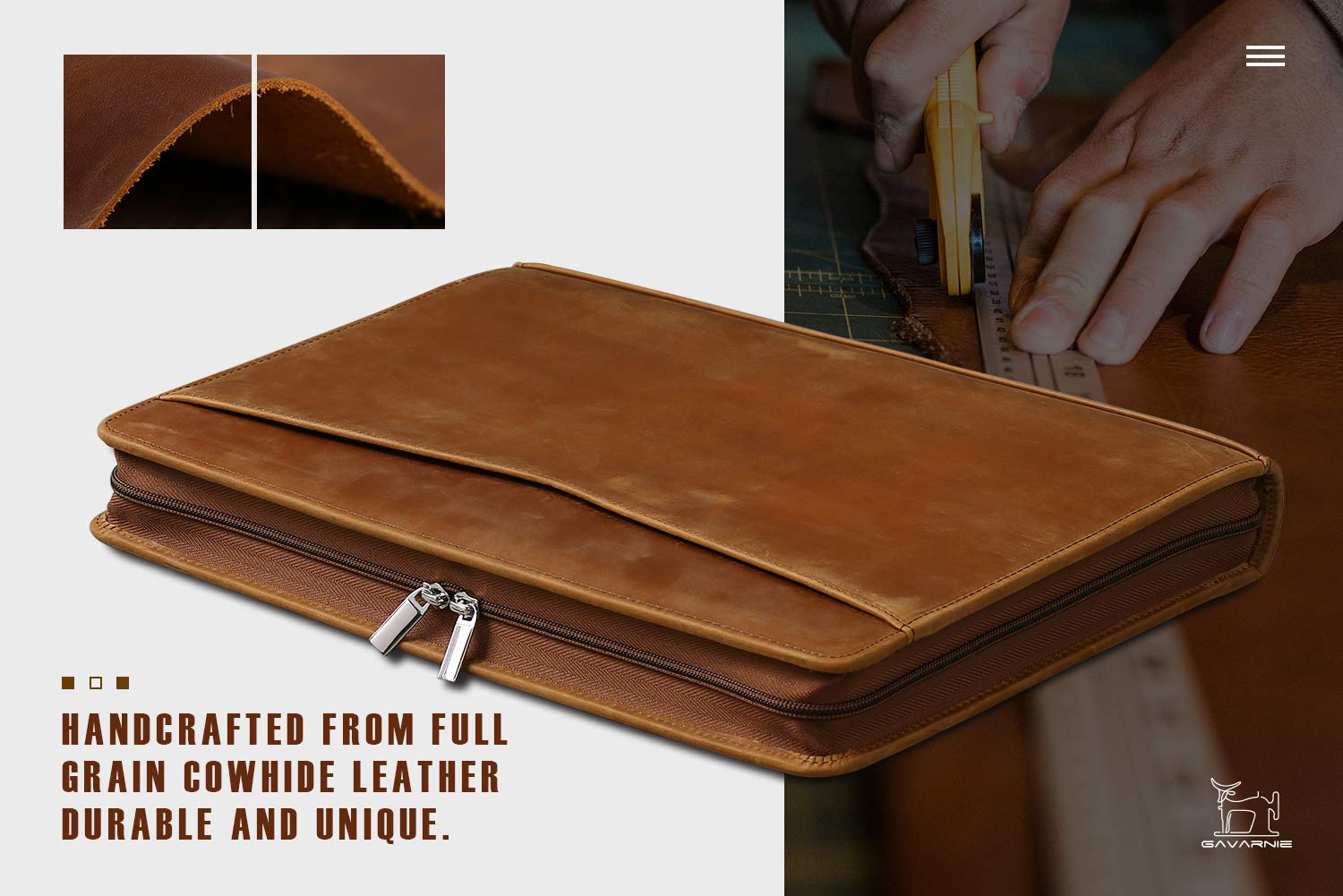 **Personalized Leather Portfolio Padfolio for Men - Custom Engraved Gift for Father's Day, Birthday, Husband, Dad & Son - Brown Leather Business Organizer - Perfect for Office, Meetings & Professional Use**