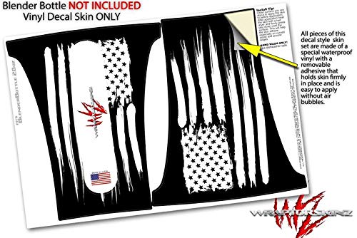 USA Flag Skin Decal for Blender Bottle 28oz - Gym & Sports Use