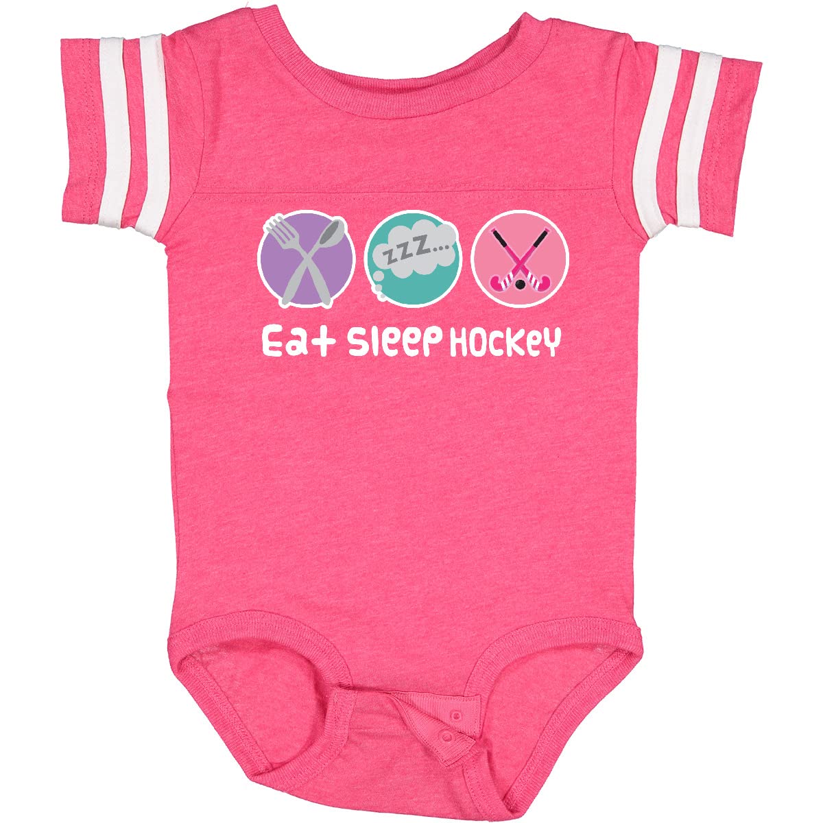 Inktastic Field Hockey Sports Team Coach Baby Bodysuit - Cute Infant Onesie for Hockey Fans, Players & Coaches - Perfect for Game Day, Practice & Team Spirit Events