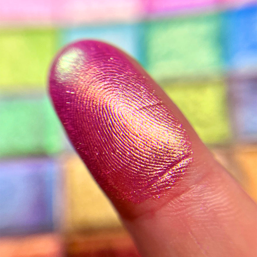 Signet Electric Multichrome Pigment - High-Quality Cosmetic Glitter for Eyeshadow, Nail Art & Body Makeup - Perfect for Halloween, Festival & DIY Crafts