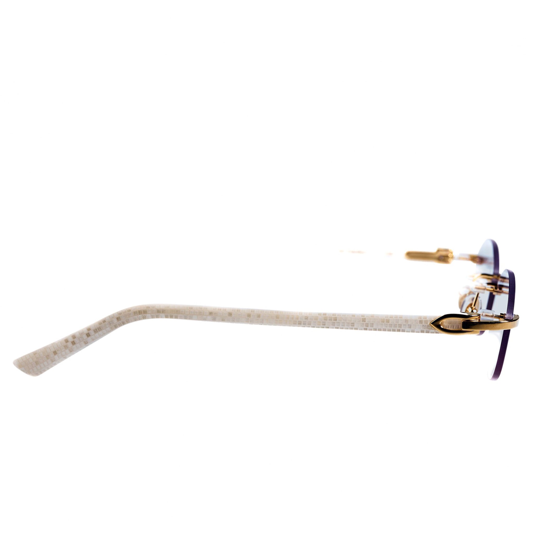 Cartier CT00560 C Decor Rimless Sunglasses - Luxury Designer Sunglasses for Women & Men | UV Protection, Lightweight & Stylish | Perfect for Driving, Travel & Outdoor Activities