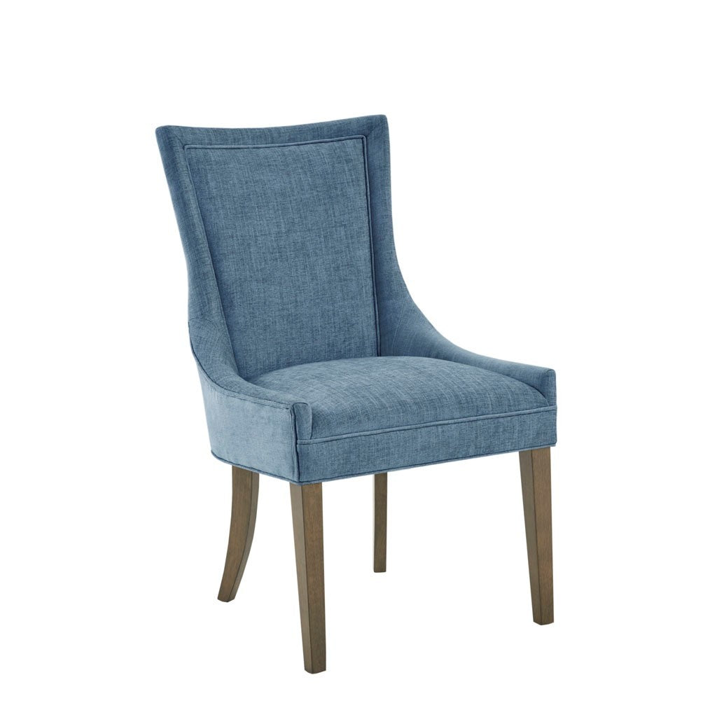 Modern Dining Side Chairs Set of 2 - Sturdy Wooden Kitchen Chairs with Padded Seats - Perfect for Dining Room, Breakfast Nook & Small Space Decor