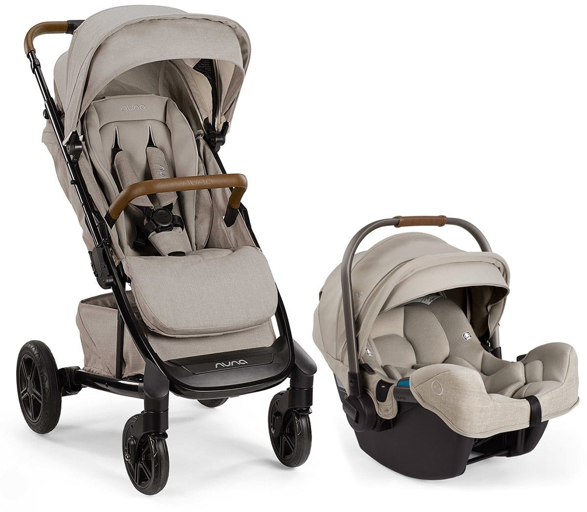 Nuna Tavo Next + PIPA RX Travel System - Lightweight Stroller and Infant Car Seat Combo for Safe & Comfortable Travel | Perfect for Newborns, City Walks, and Family Outings
