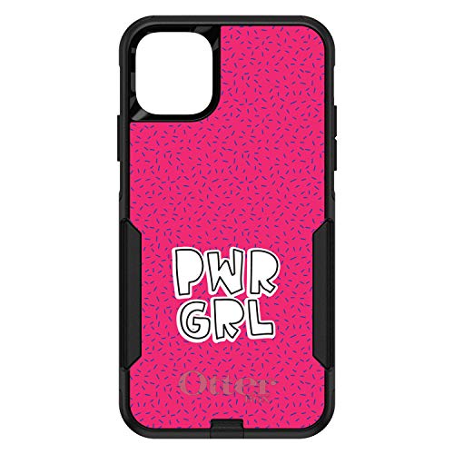 Girl Power - PWR GRL - Pink Background On Black Case