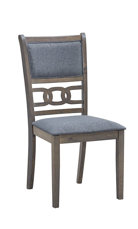Bennington Dark Grey Upholstered Dining Chair - Comfortable Modern Kitchen & Dining Room Furniture for Home, Restaurant, and Office Use