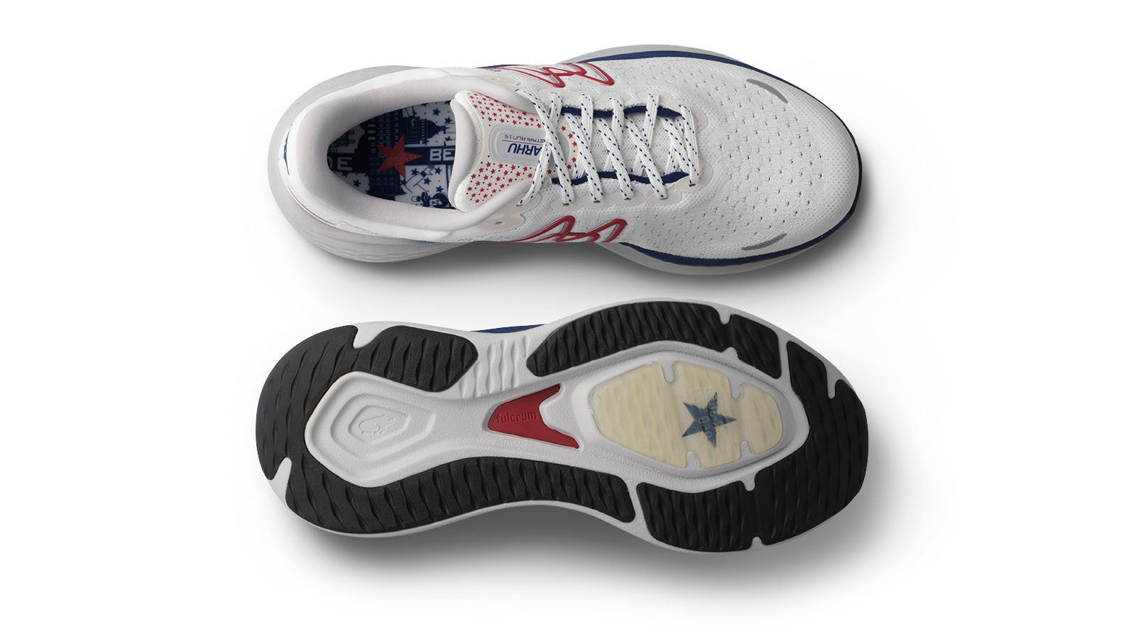 Mestari Run 1.5 Men's Running Shoes - Lightweight Lone Star Design for Jogging, Gym Workouts & Casual Wear