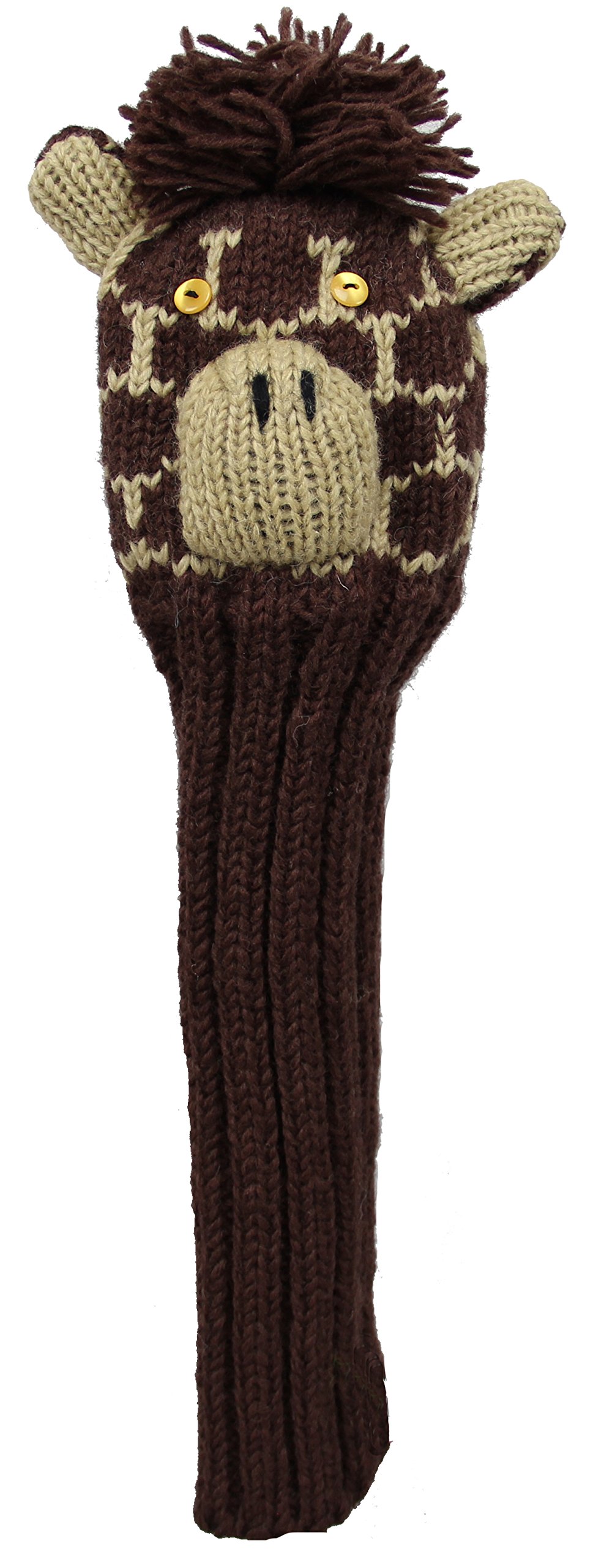 Premium Giraffe Print Golf Driver Headcover - Durable Neoprene Protection for Golf Clubs - Perfect for Golf Enthusiasts & Gifts