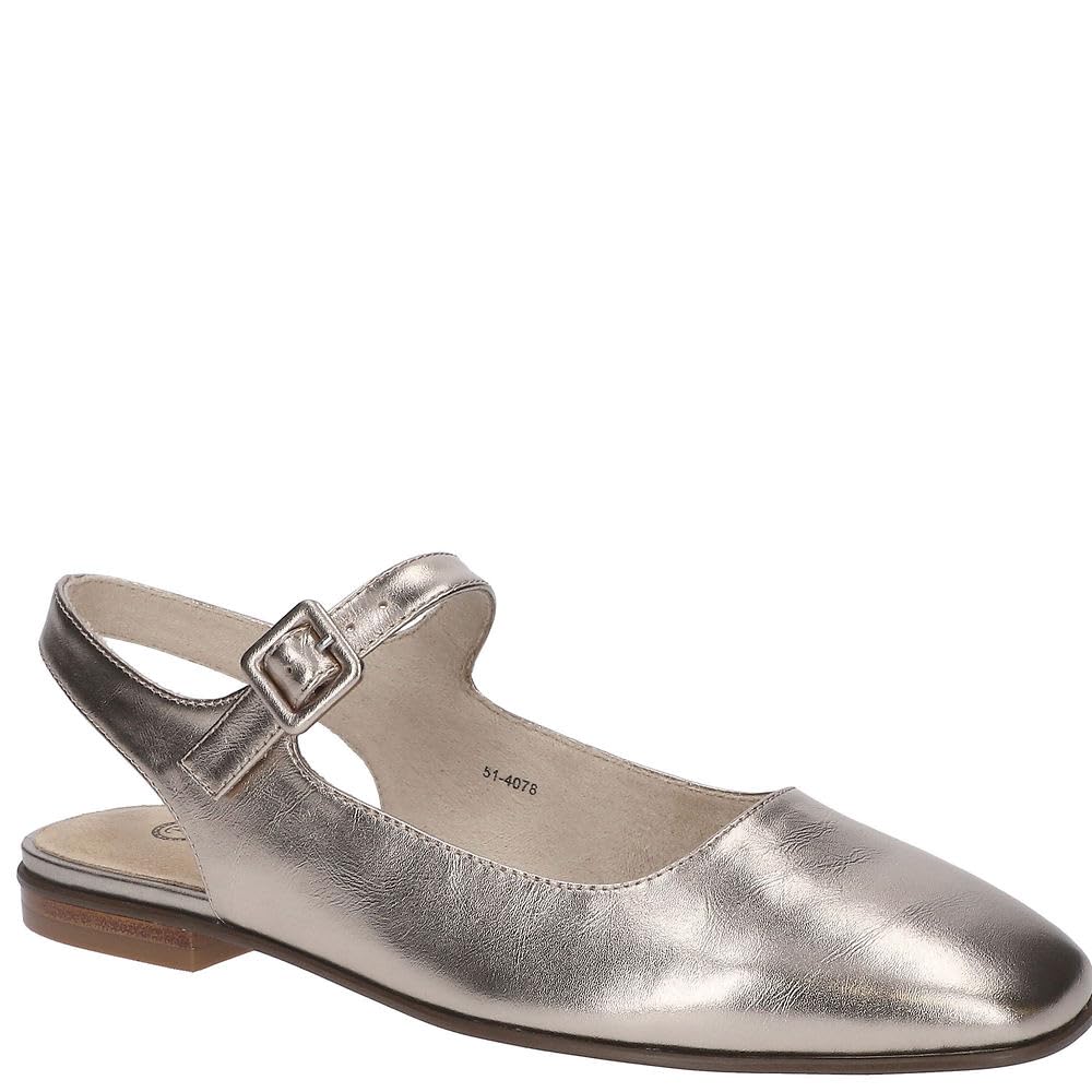 Bella Vita Andie Women's Oxford Shoes Size 7 US in Champagne - Comfortable & Stylish Casual Flats for Work, Office & Everyday Wear