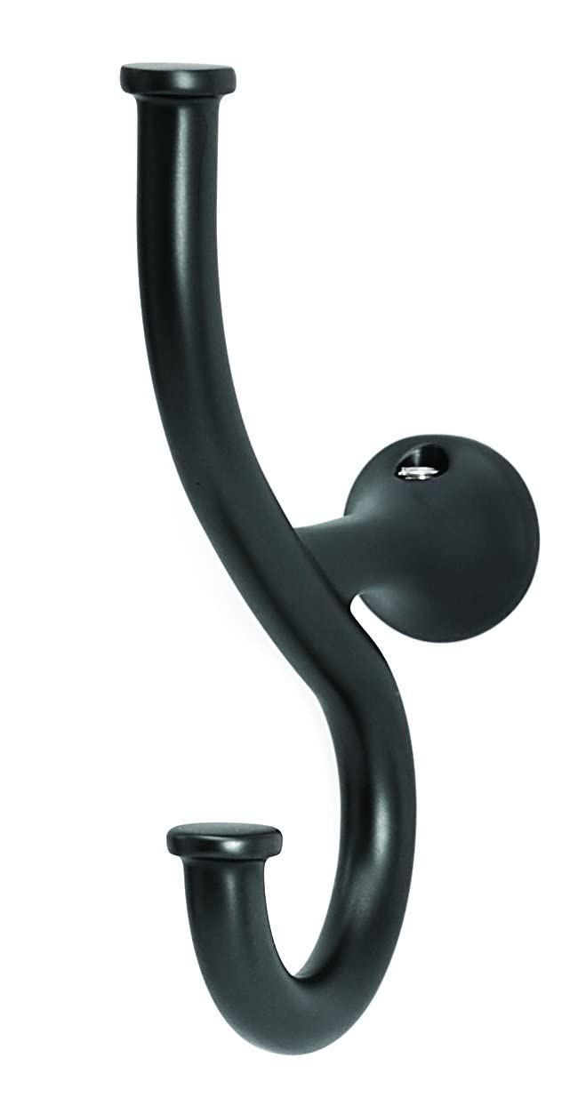 Polished Chrome Wall Mounted Robe Hook for Bathroom, SPA, Bedroom - Rust-Resistant & Durable Coat Hanger for Towels, Robes & Clothes