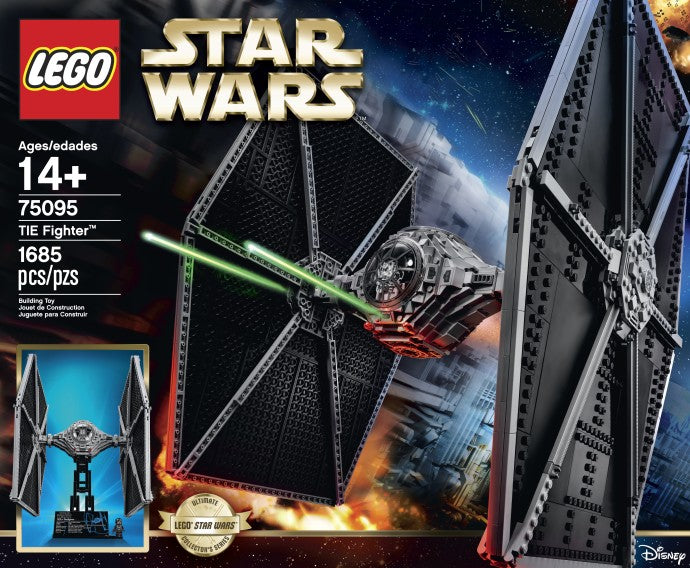 LEGO Star Wars UCS TIE Fighter 75095 Building Kit - Ultimate Collector Series for Adults & Fans | Perfect for Display, Gifts & Star Wars Collections