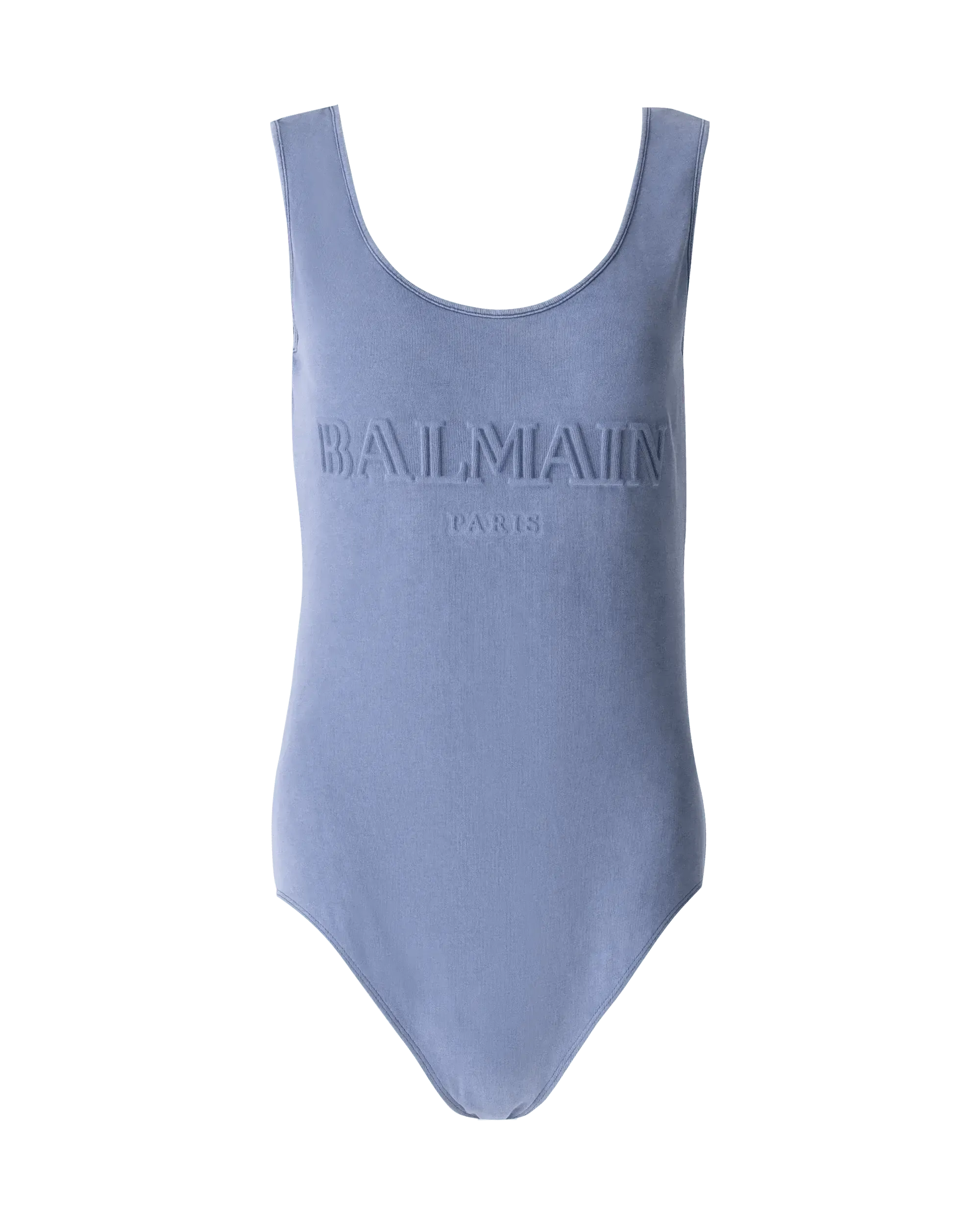 Stylish Embossed Logo Bodysuit for Women - Trendy Fashion Outfit for Casual Wear, Layering & Everyday Comfort