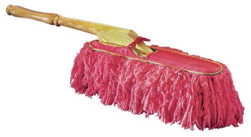 California Car Duster 62442 - Premium Wooden Handle Car Dusting Tool for Auto Detailing, Cleaning & Maintenance - Perfect for Cars, Trucks & SUVs