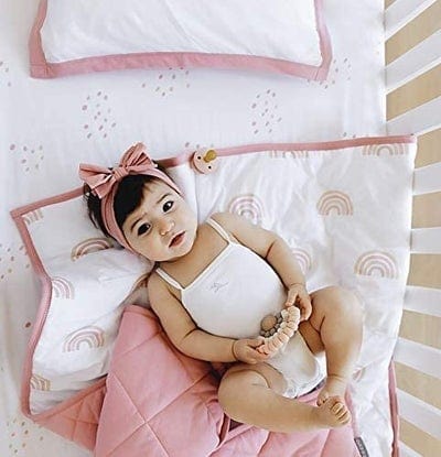Elys & Co Soft Organic Cotton Crib Sheet - Single Pack for Baby Crib Mattress | Breathable & Hypoallergenic Nursery Bedding | Perfect for Newborns, Toddlers & Daycare Use