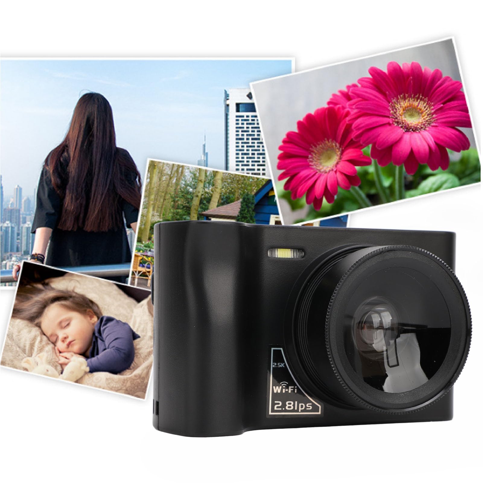 2.5K 24MP WiFi Digital Camera with 2.88