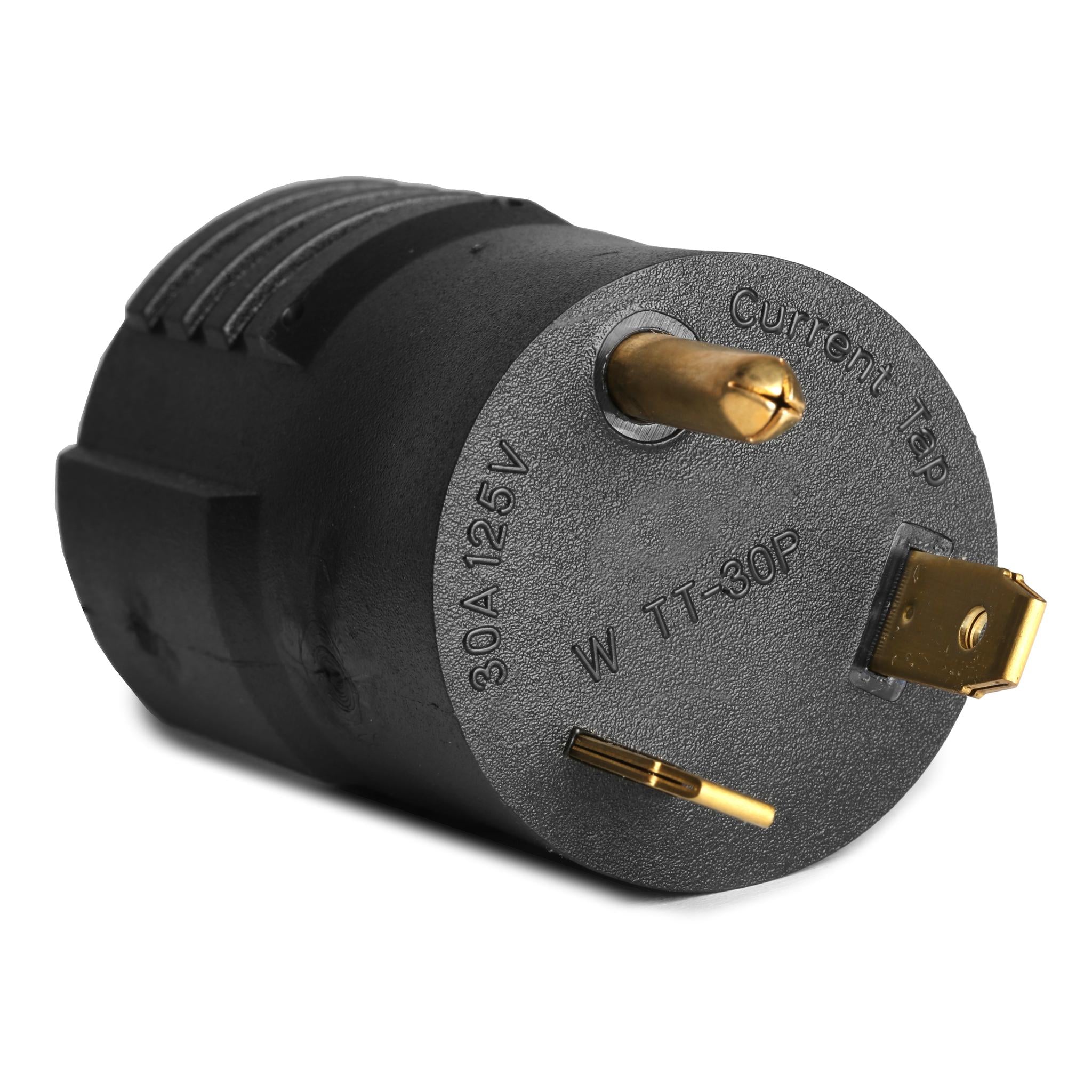 WEN GNA530 TT 30P RV Plug to NEMA L5-30R Twist Lock Outlet Adapter - 120V 30 Amp 3600 Watt Power Converter for Campers, RVs & Outdoor Power Supply