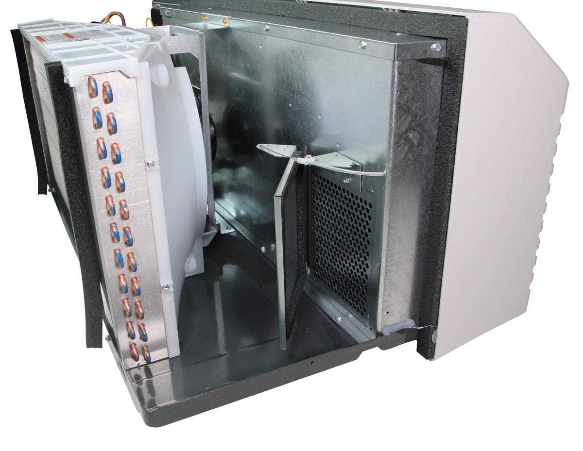 AMANA PTAC 12,000 BTU Air Conditioner & Heat Pump PTH123K35AXXX with 3.5 kW Heater & 20 Amp Plug - Perfect for Hotels, Apartments, and Commercial Spaces