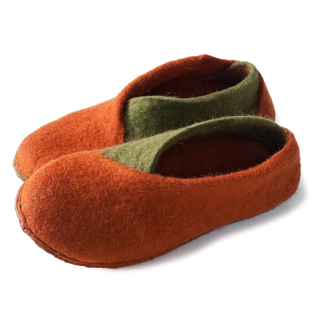 Cozy Women's Wool Slippers - Soft Warm House Shoes for Winter, Perfect Mother's Day Gift for Her - Ideal for Indoor Comfort, Relaxation & Cold Weather Wear