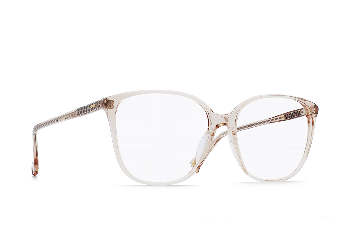 DAISEY Dawn Clear 57mm Sunglasses - UV Protection Polarized Lenses for Outdoor Sports & Driving