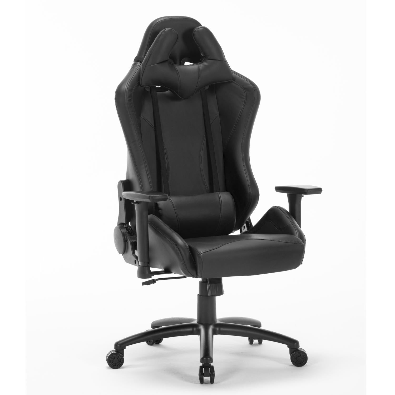 PRO X Series 6060 Ergonomic Gaming Chair - Black - High Back Racing Style for PC, Console & Office Use