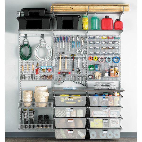 Peg Board Organizer - Heavy Duty Wall Mounted Pegboard Panel for Garage, Workshop & Home Storage | Perfect for Tools, Supplies & DIY Projects