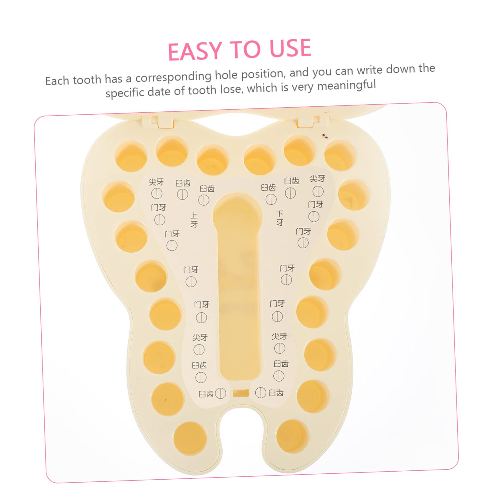 2pcs Baby Tooth Keepsake Box - Infant Fetal Hair & Teeth Storage Organizer for Kids Souvenirs | First Tooth Memory Box for Newborns, Baby Shower Gifts & Childhood Mementos