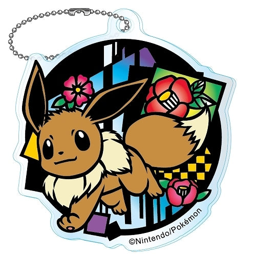 Pokemon Kirie Series Acrylic 2.5 Inch Keychain - Cute Anime Character Key Ring for Bags, Backpacks, Gifts & Collectibles