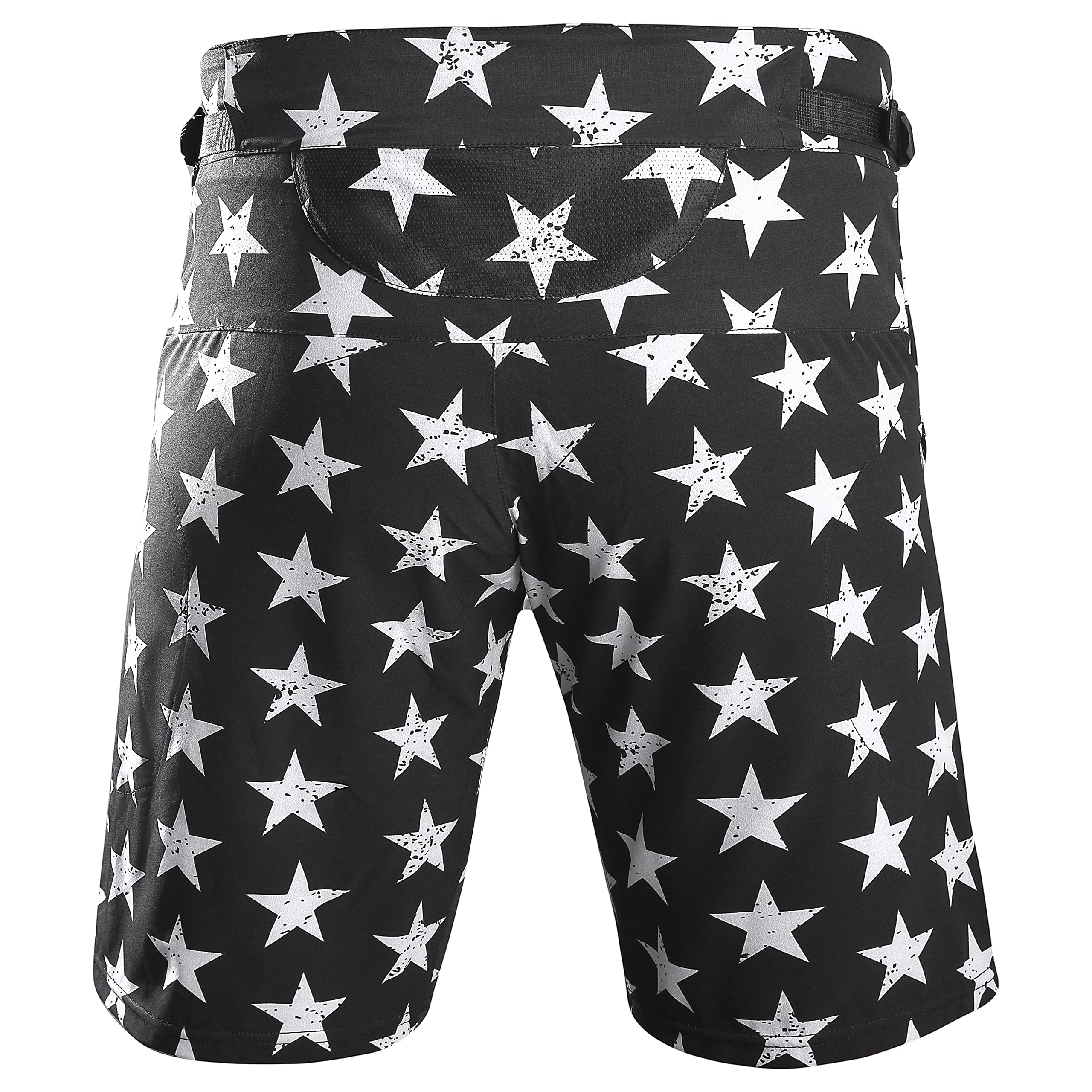 SPARX Men's Mountain Bike Shorts - Padded MTB Cycling Shorts with Stretch & Loose-Fit for Comfortable Trail Riding & Biking Adventures