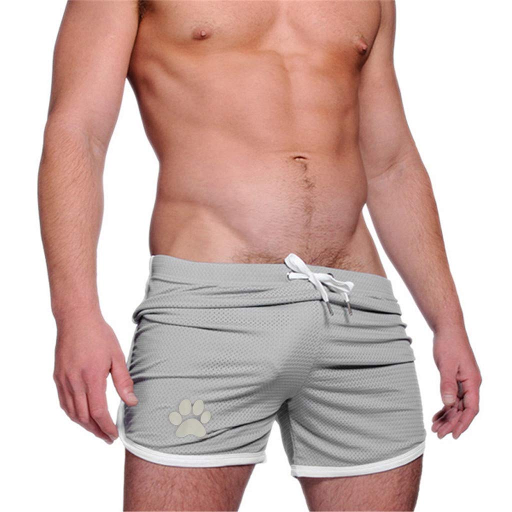 Men's Quick-Dry Summer Shorts - Breathable Athletic Shorts with Drawstring for Running, Swimming, Gym & Golf | Lightweight Workout Shorts for Sports & Outdoor Activities